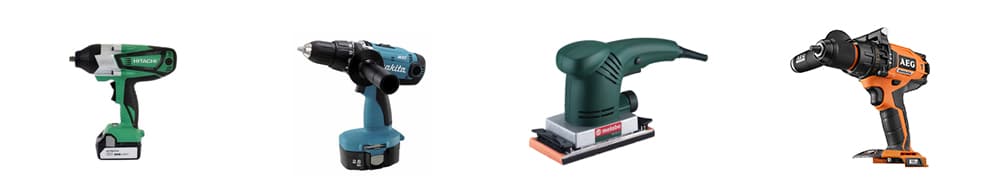 Sample tools we repair